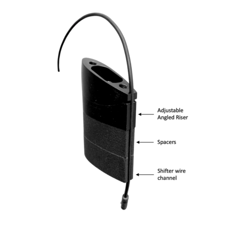 Shifter wire channel